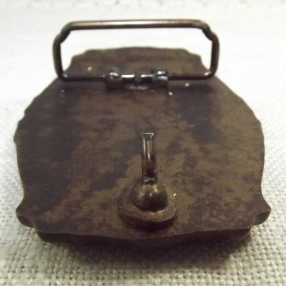 Vintage Western Producer Newspaper Belt Buckle - Picture 5 of 8